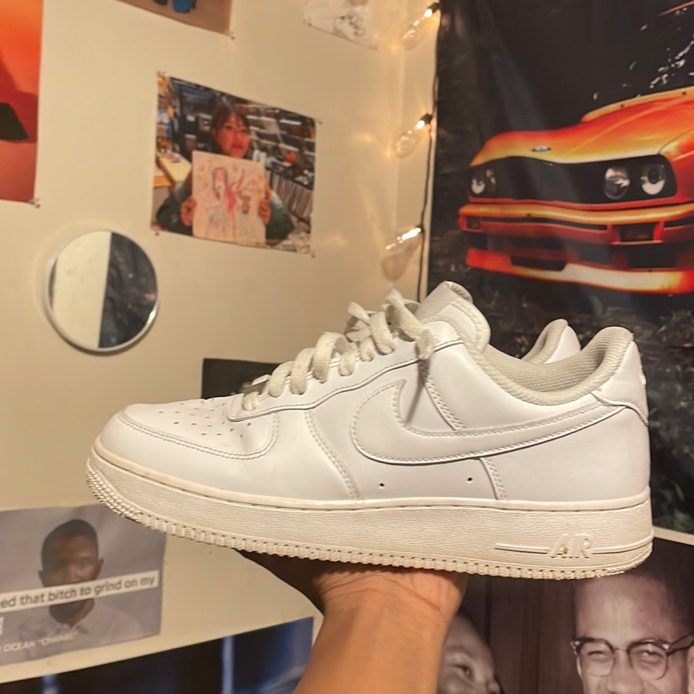 completely beat up nike air forces